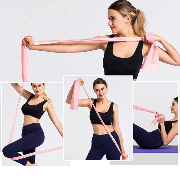 YOGA & FITNESS RESISTANCE BANDS